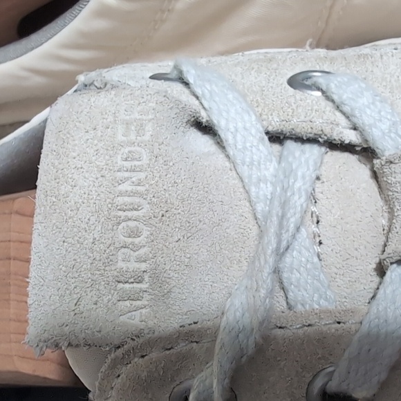 Mephisto Allrounder Lace Up Oxford Sneaker Size 10.0 US Suede & Canvas - Picture 10 of 14